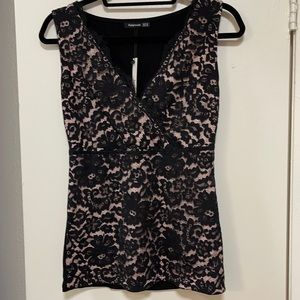 PattyBoutik lace tank top